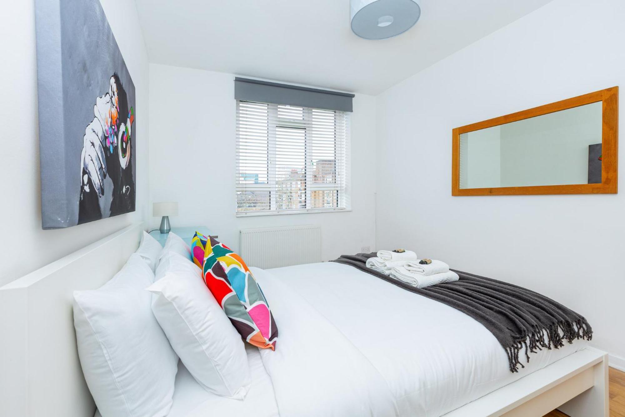 Bright Modern 1 Bedroom Flat, 5 Min To Vauxhall St Londres Exterior foto