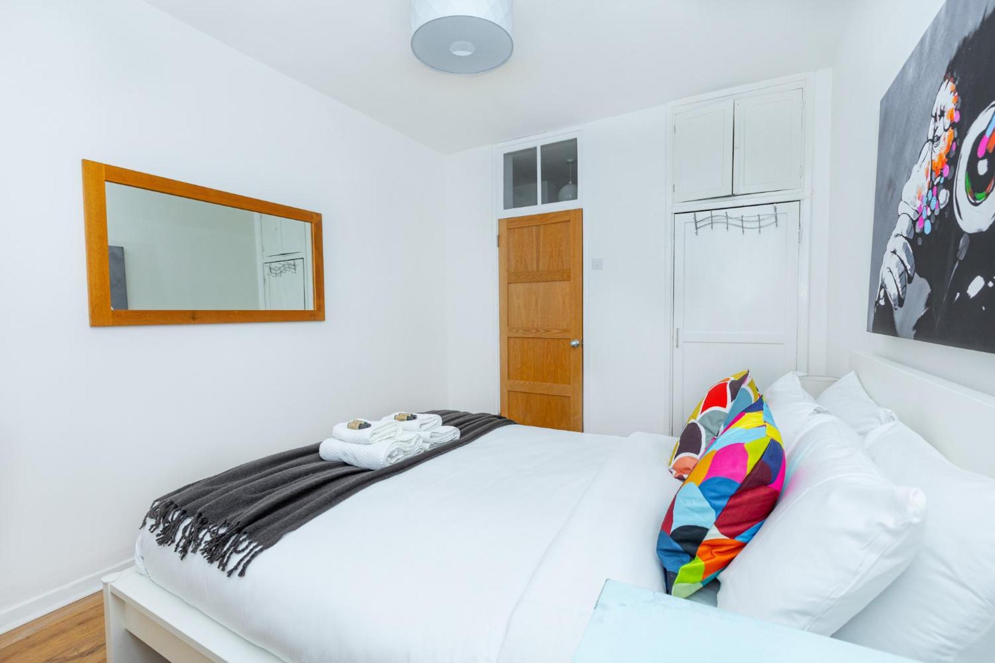 Bright Modern 1 Bedroom Flat, 5 Min To Vauxhall St Londres Exterior foto