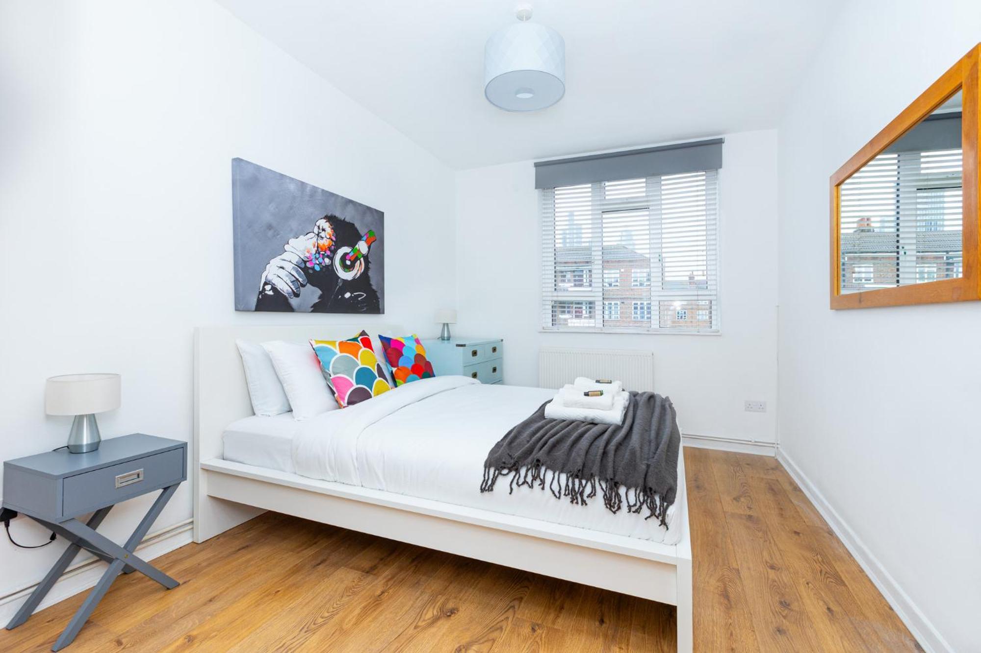 Bright Modern 1 Bedroom Flat, 5 Min To Vauxhall St Londres Exterior foto