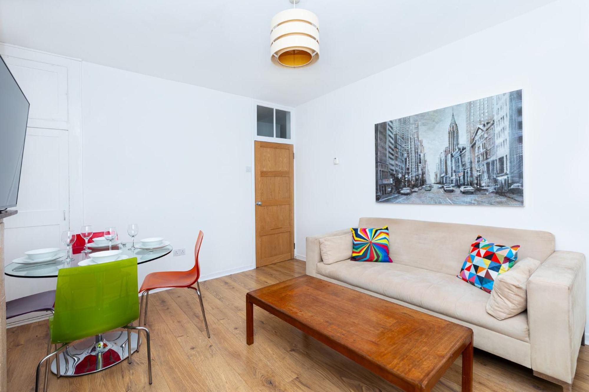 Bright Modern 1 Bedroom Flat, 5 Min To Vauxhall St Londres Exterior foto