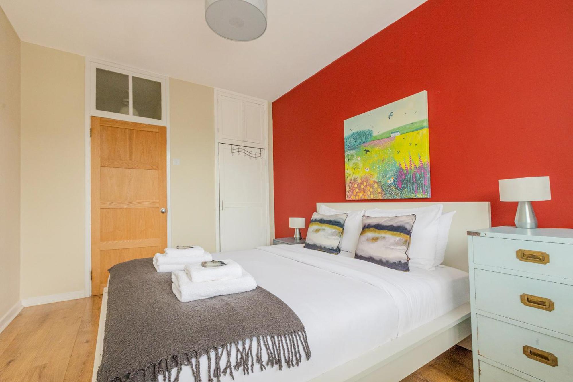 Bright Modern 1 Bedroom Flat, 5 Min To Vauxhall St Londres Exterior foto