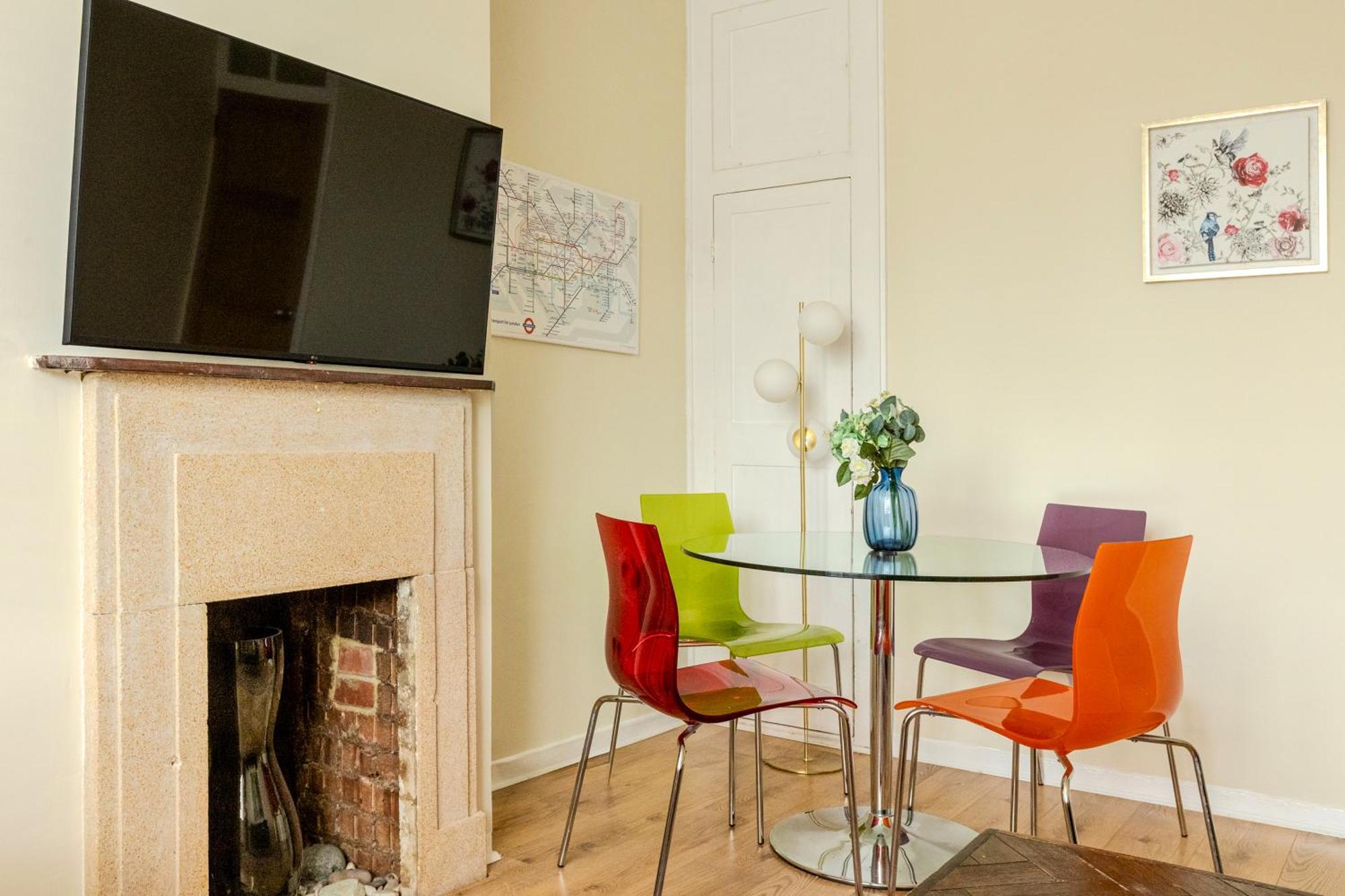 Bright Modern 1 Bedroom Flat, 5 Min To Vauxhall St Londres Exterior foto